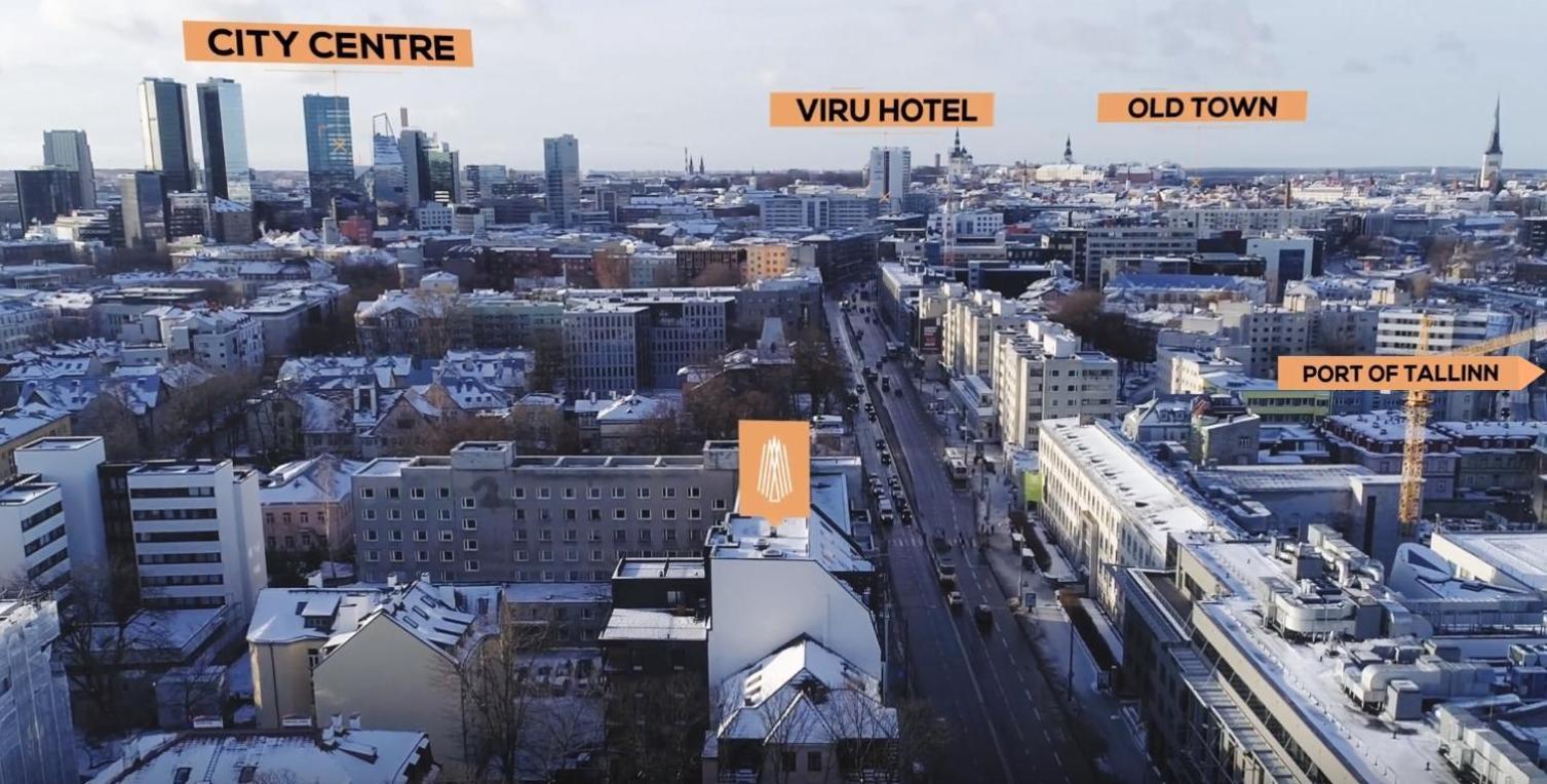 Urban-Glam City Centre Studio With A Gym And Terrace تالين المظهر الخارجي الصورة
